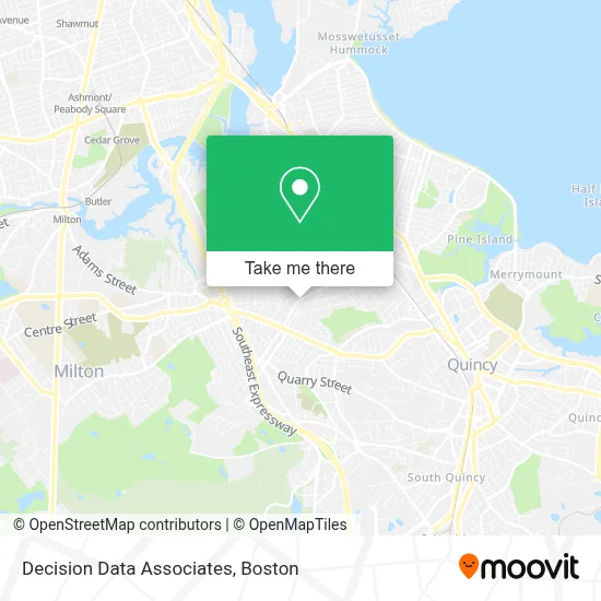 Decision Data Associates map