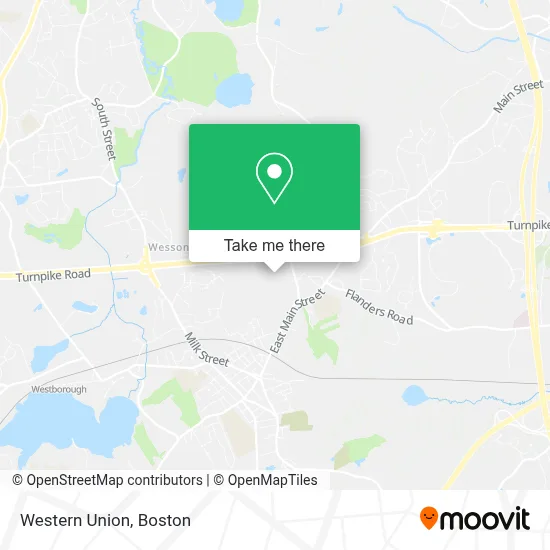 Western Union map