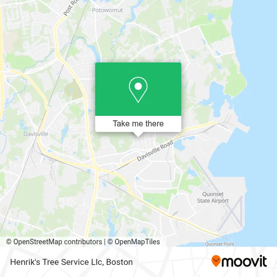Henrik's Tree Service Llc map
