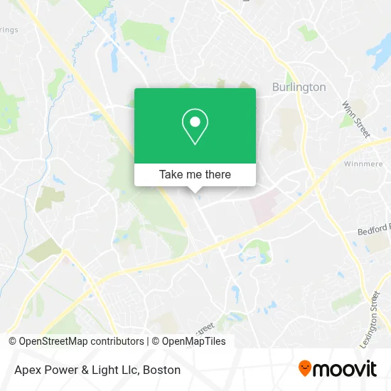 Apex Power & Light Llc map