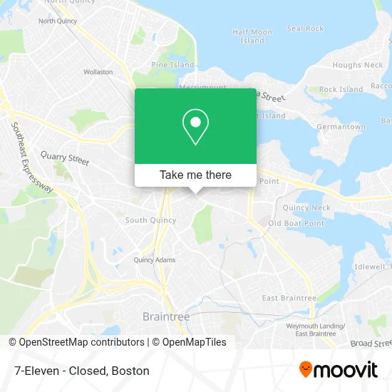 7-Eleven - Closed map