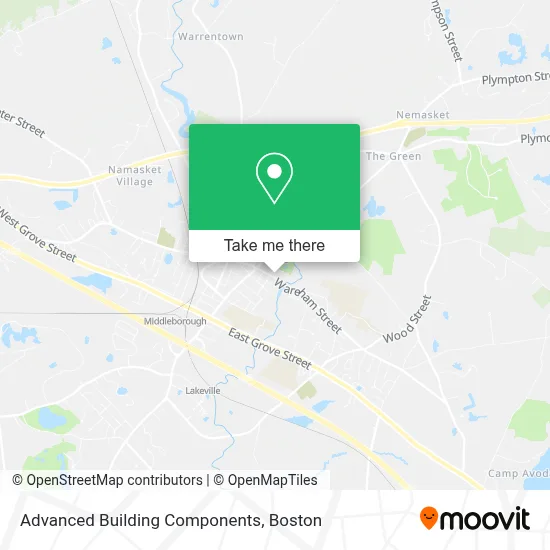 Advanced Building Components map