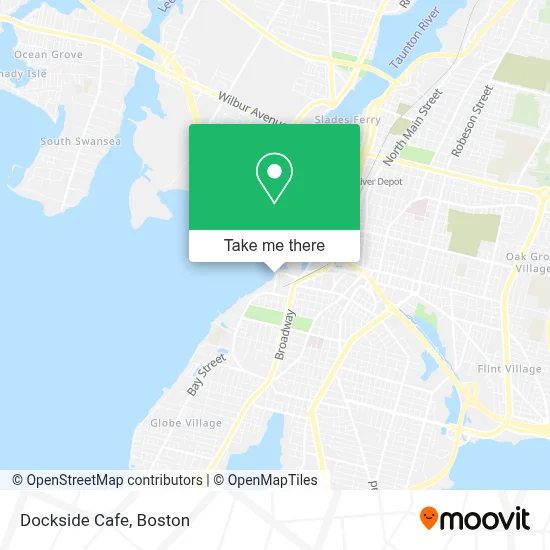 Dockside Cafe map