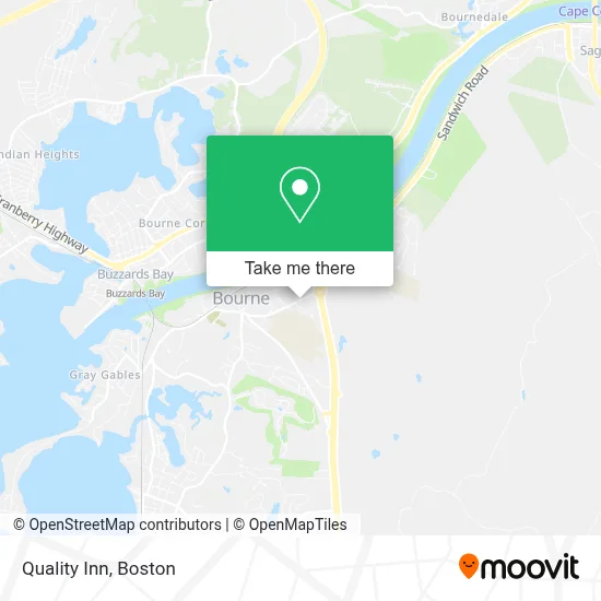 Quality Inn map