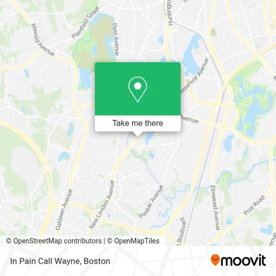 In Pain Call Wayne map