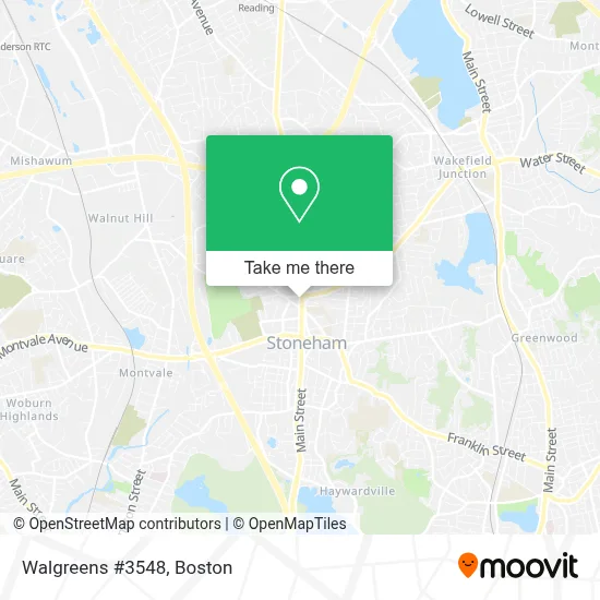 Walgreens #3548 map
