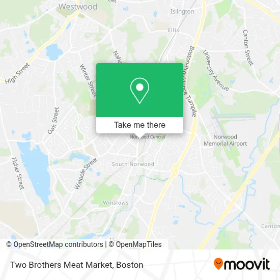 Two Brothers Meat Market map