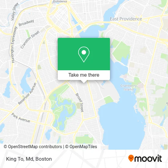 King To, Md map