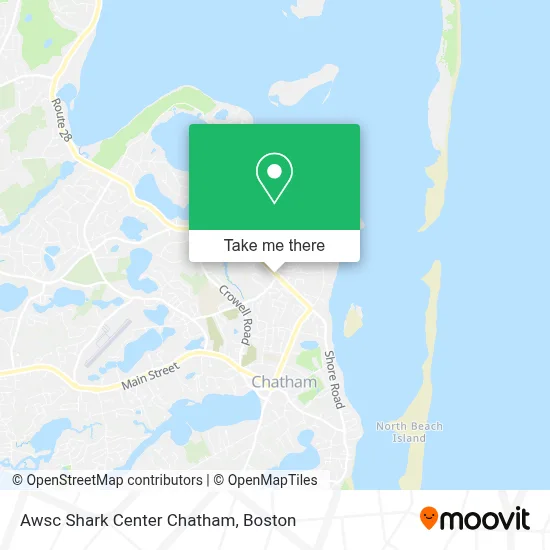 Awsc Shark Center Chatham map
