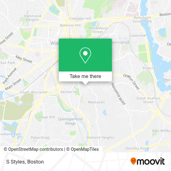 S Styles map