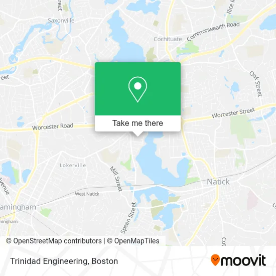 Trinidad Engineering map
