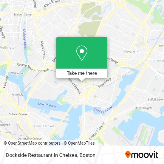 Dockside Restaurant In Chelsea map