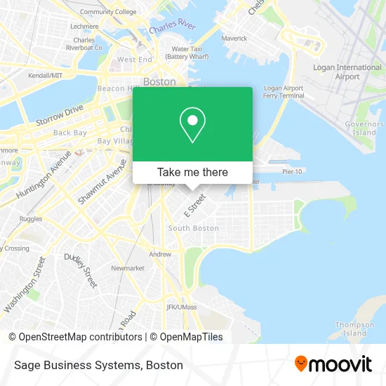 Sage Business Systems map