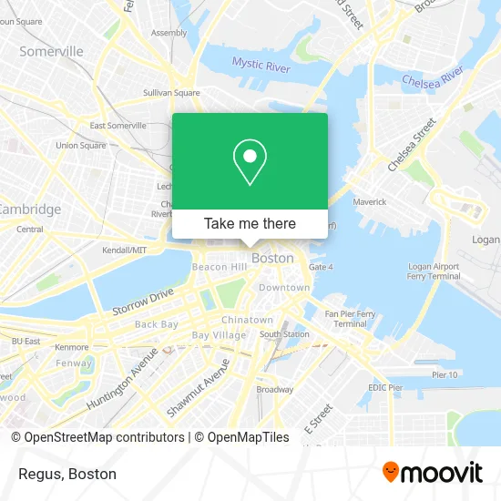 Regus map