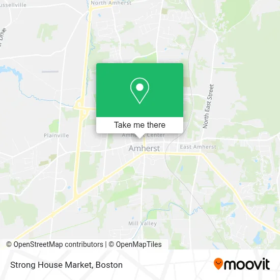 Strong House Market map