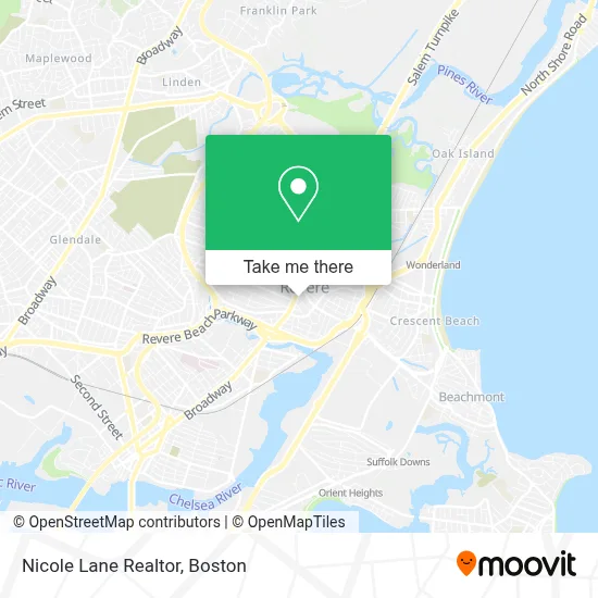 Nicole Lane Realtor map