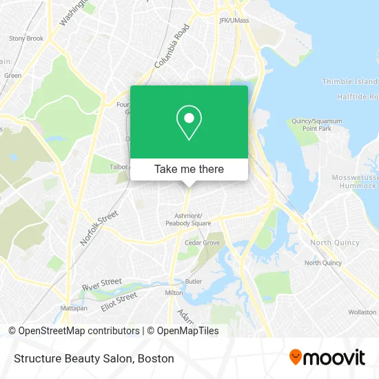 Structure Beauty Salon map
