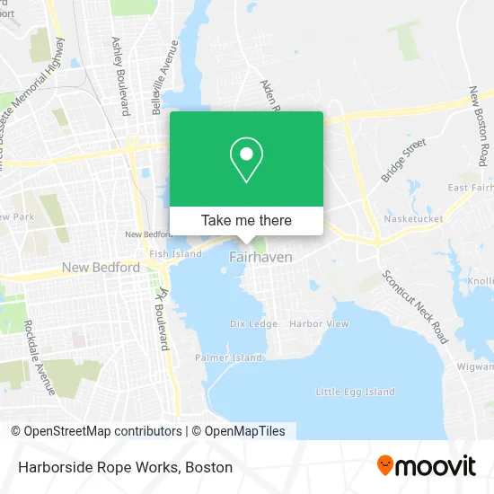 Harborside Rope Works map