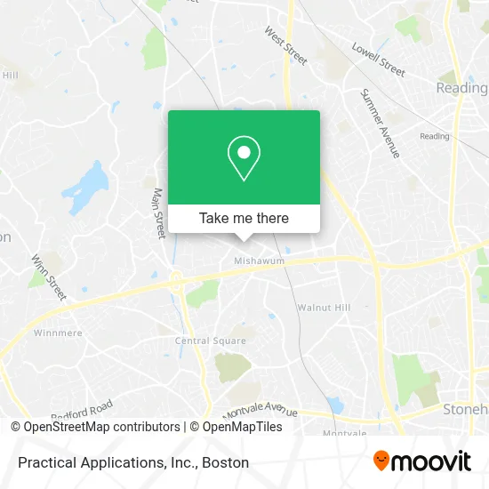 Practical Applications, Inc. map