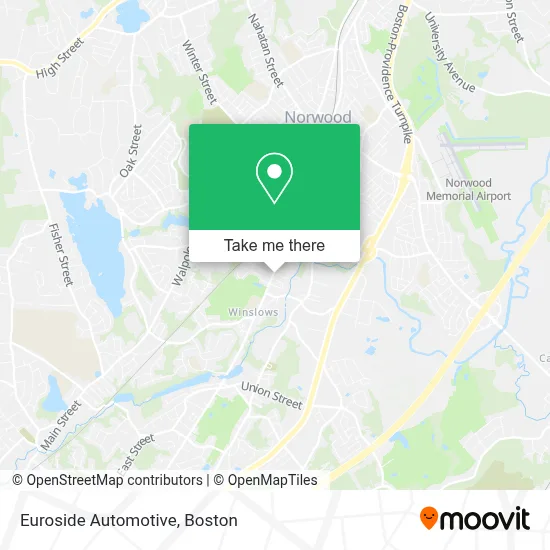 Euroside Automotive map