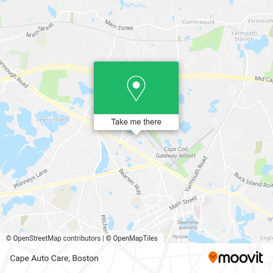 Cape Auto Care map