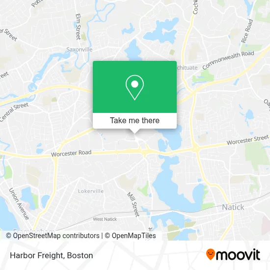 Harbor Freight map