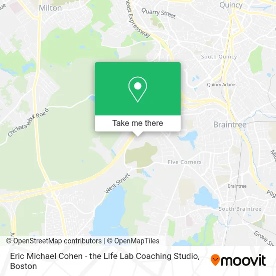 Eric Michael Cohen - the Life Lab Coaching Studio map