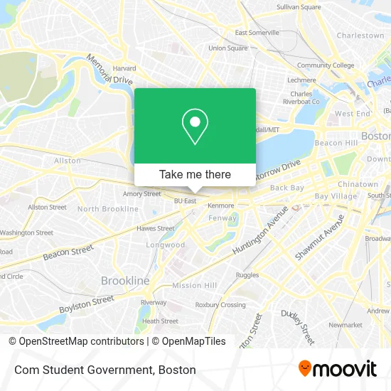 Com Student Government map