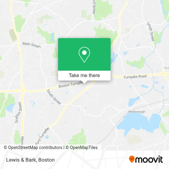 Lewis & Bark map