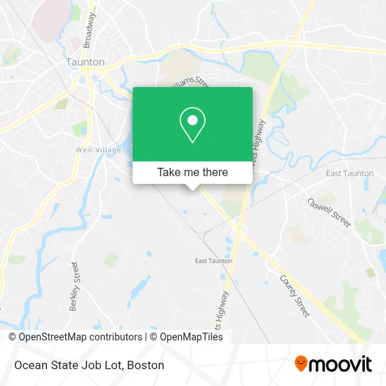Ocean State Job Lot map