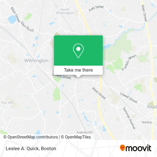 Leslee A. Quick map