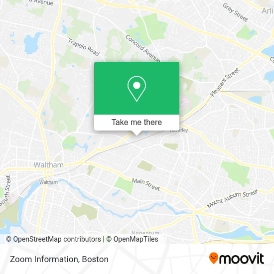 Zoom Information map