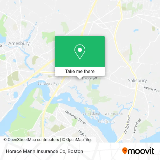 Horace Mann Insurance Co map