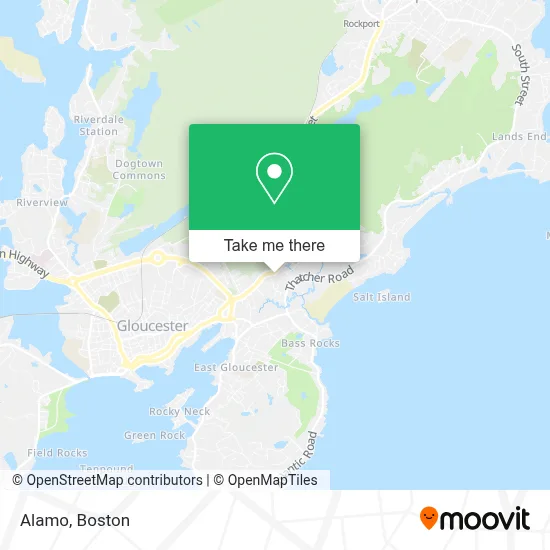 Alamo map