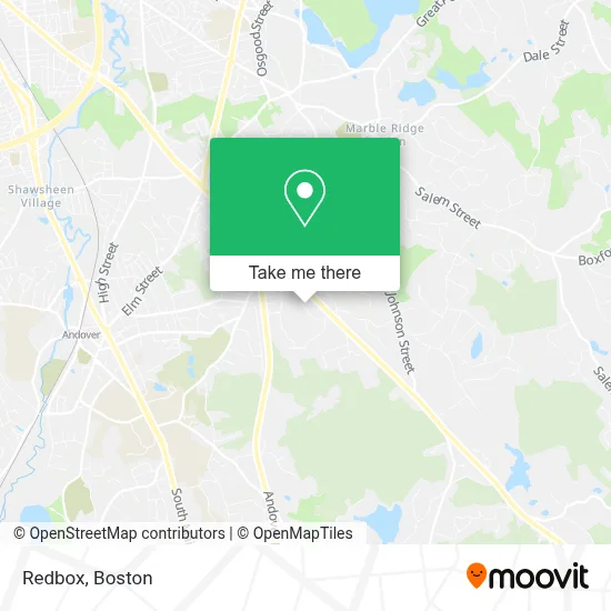 Redbox map