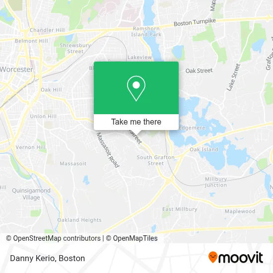 Danny Kerio map