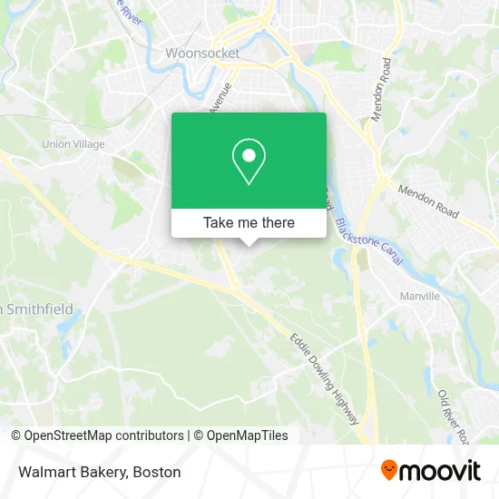 Walmart Bakery map