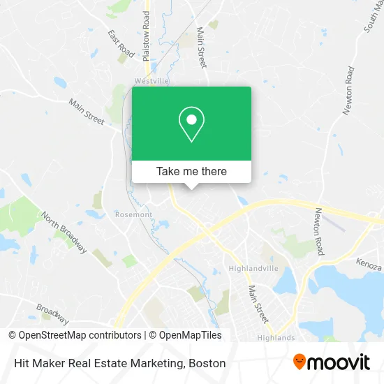 Hit Maker Real Estate Marketing map