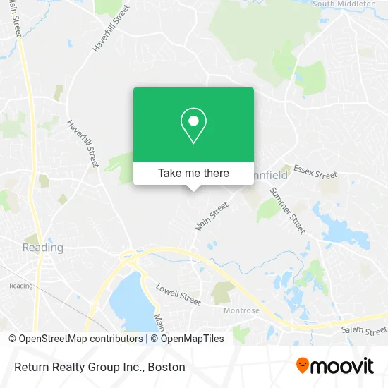 Return Realty Group Inc. map