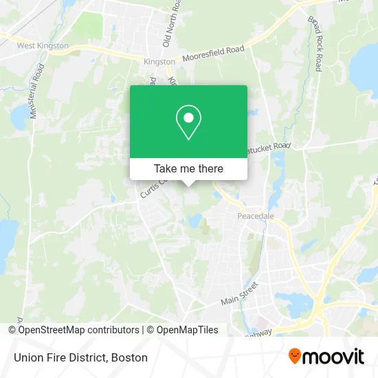 Union Fire District map