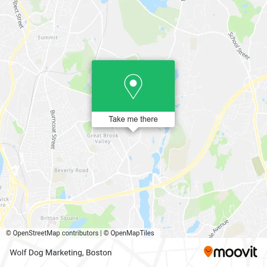 Wolf Dog Marketing map