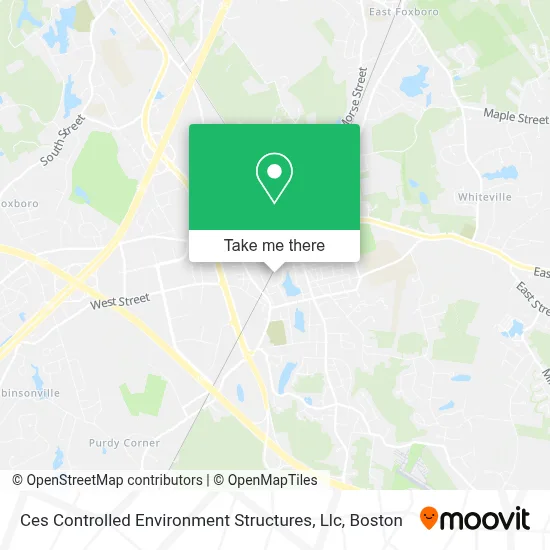 Ces Controlled Environment Structures, Llc map