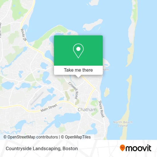 Countryside Landscaping map