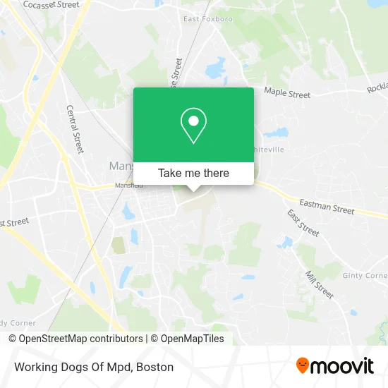 Working Dogs Of Mpd map