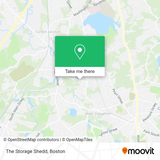 The Storage Shedd map
