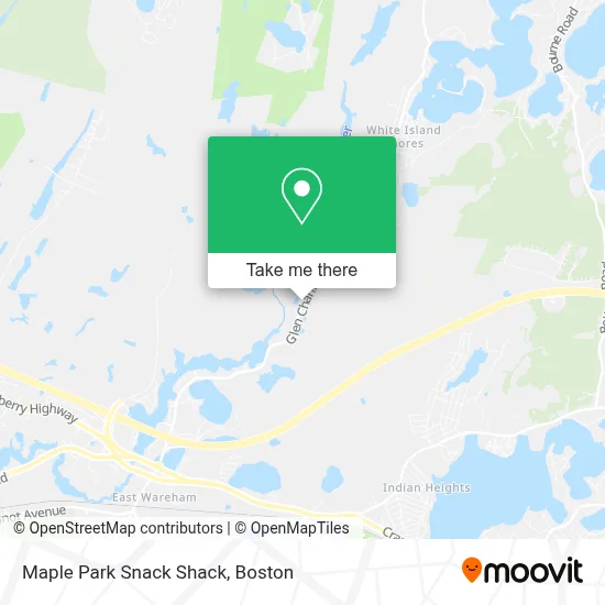 Maple Park Snack Shack map