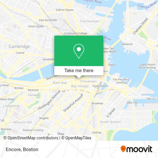 Encore map