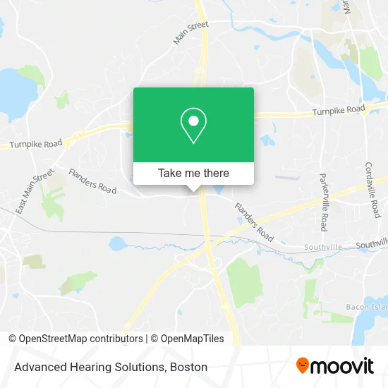Advanced Hearing Solutions map