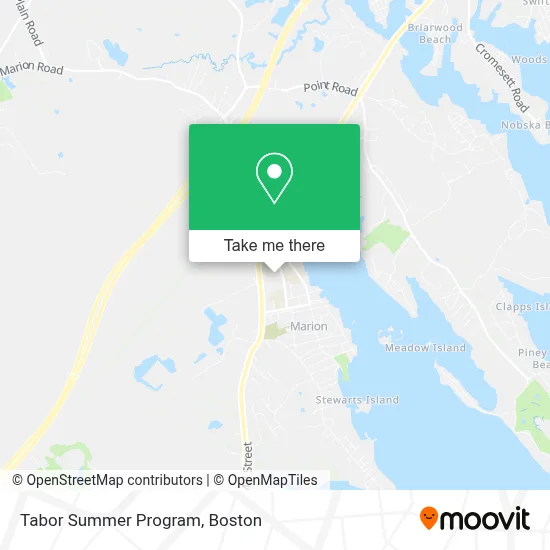 Tabor Summer Program map