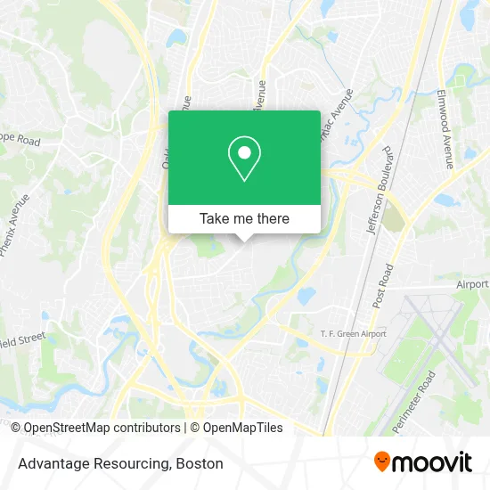 Advantage Resourcing map
